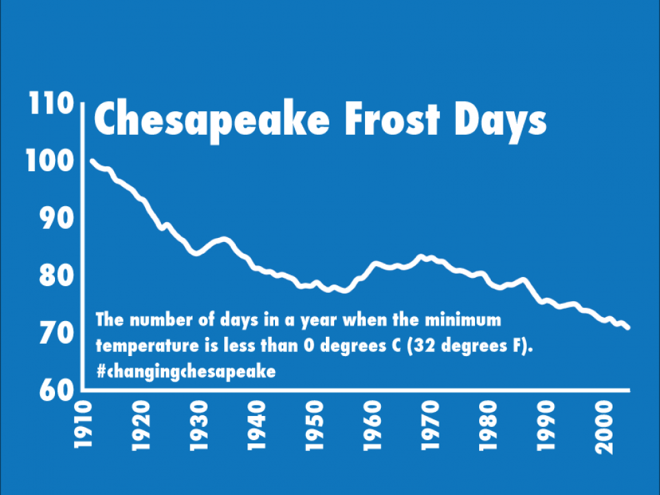 Climate change already affecting Chesapeake Bay region University of